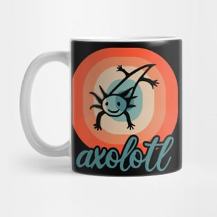 greedy axolotl motif mexican animal fan Mug